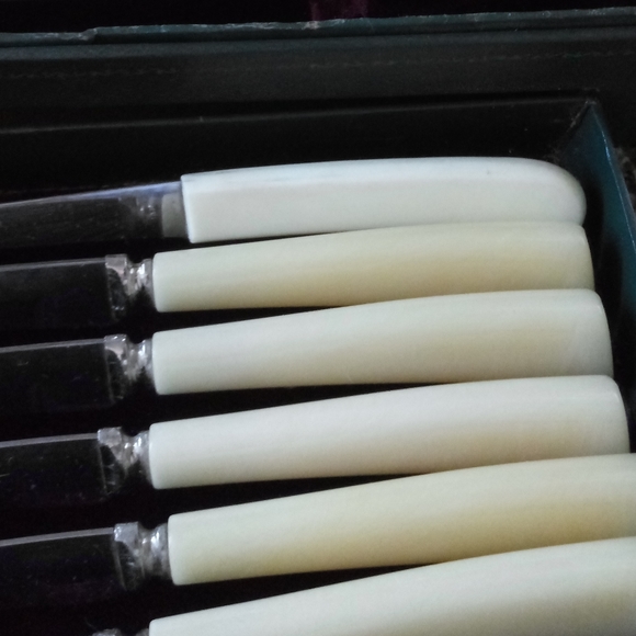 Old Sheffield Carving Knife set - Picture 3 of 14